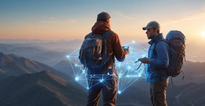 2 Trend blog visual of Meshtastic device for off-grid communication