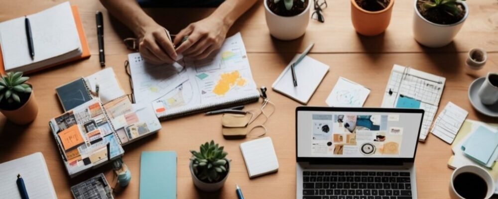 Essential skills for a content creator including video editing and design