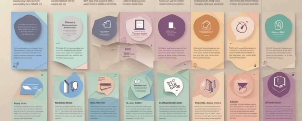 4 Step-by-step visual guide on how to make a book cover from scratch.