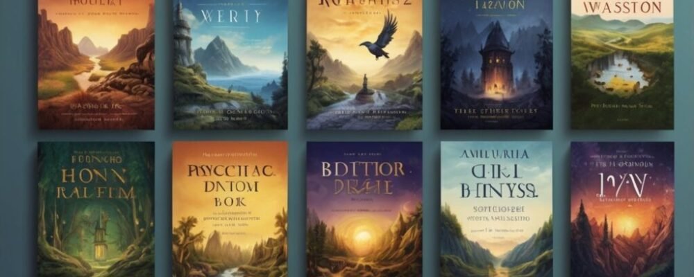 5 Examples showing genre-based approaches to how to make a book cover effectively.