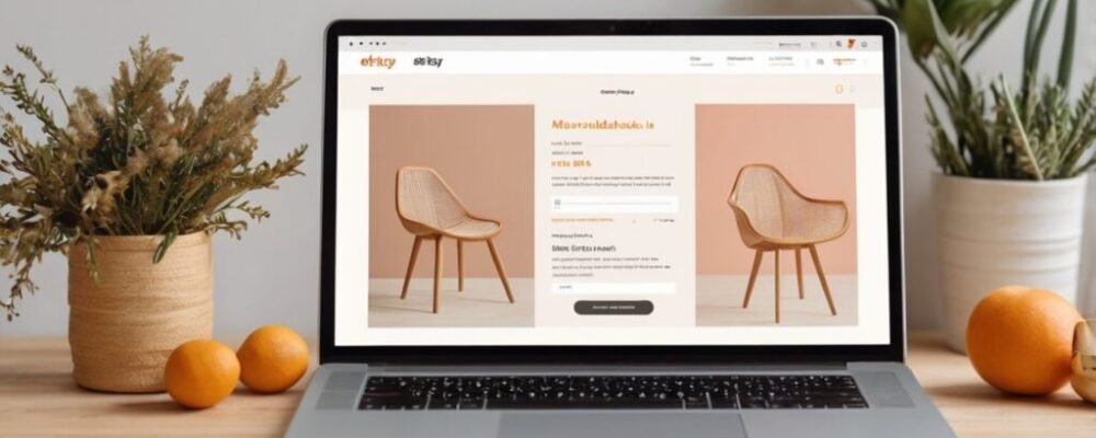 Mockups showcasing Etsy digital products in a modern layout