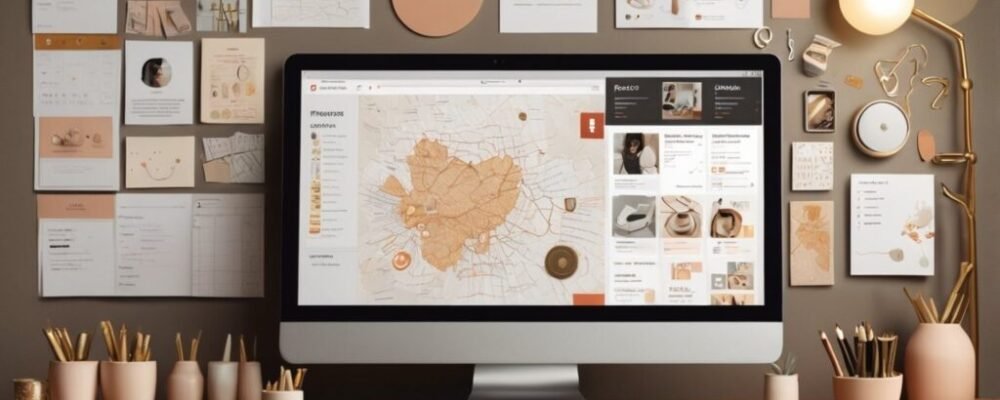 Key elements of Pinterest management including keywords, pin design, and scheduling
