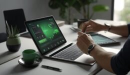 Fiverr logo design workspace with branding elements