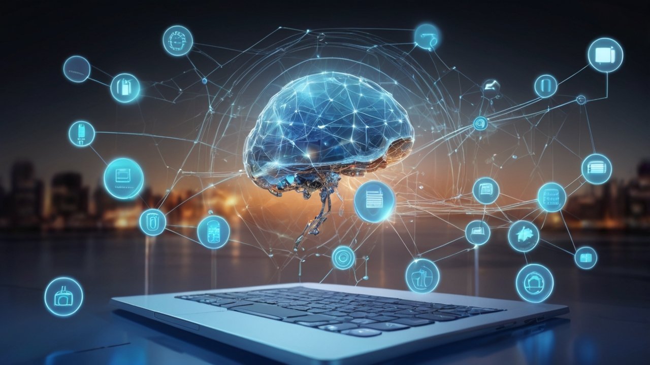 AI automation improving productivity through intelligent workflow automation